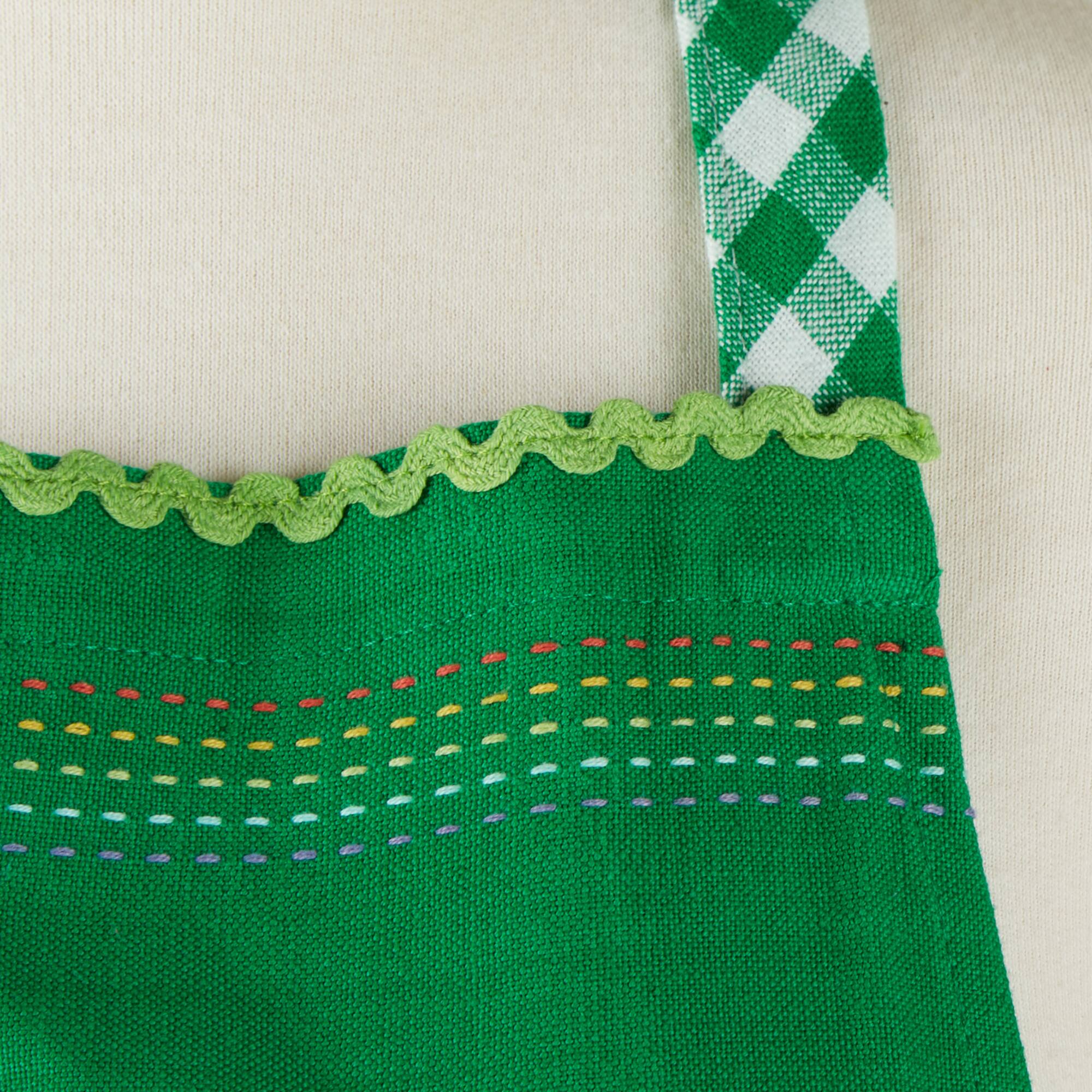 DII® Lucky Clover Embellished Apron